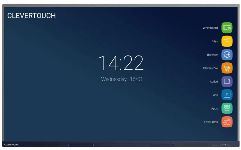 Clevertouch – Små guides til skærmen