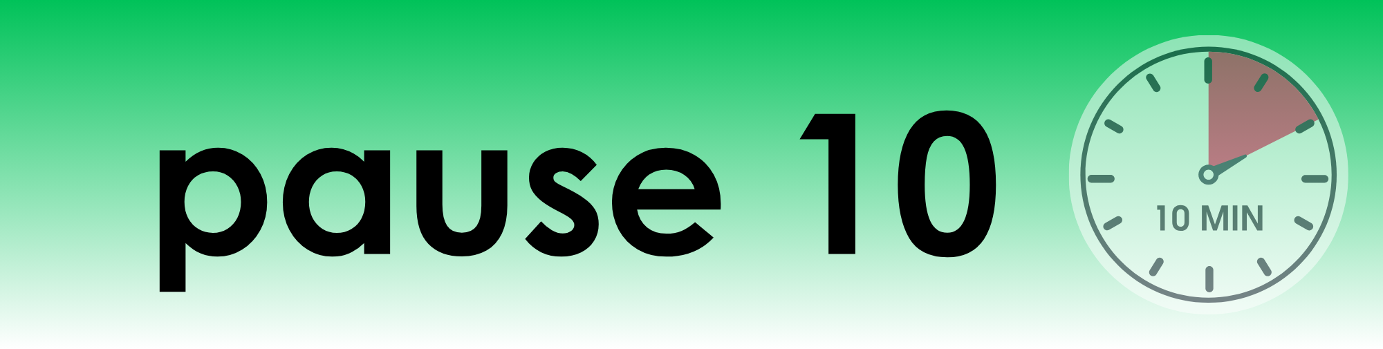 pause 10