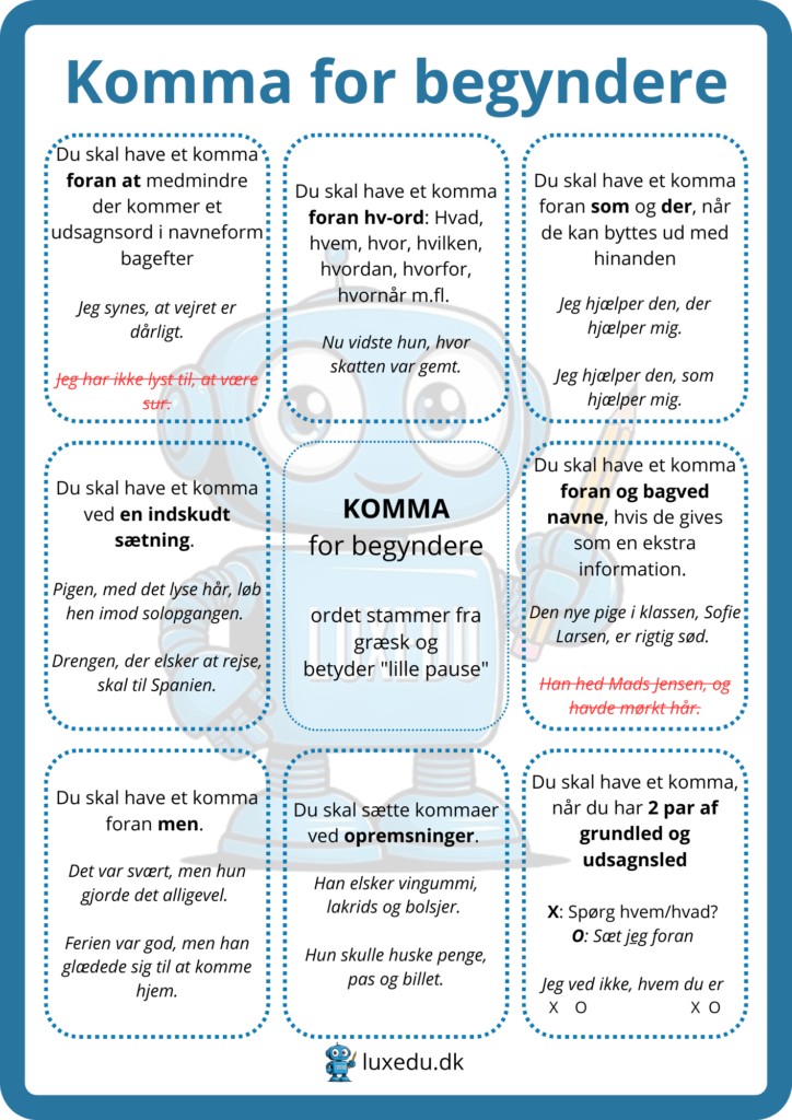komma for begyndere